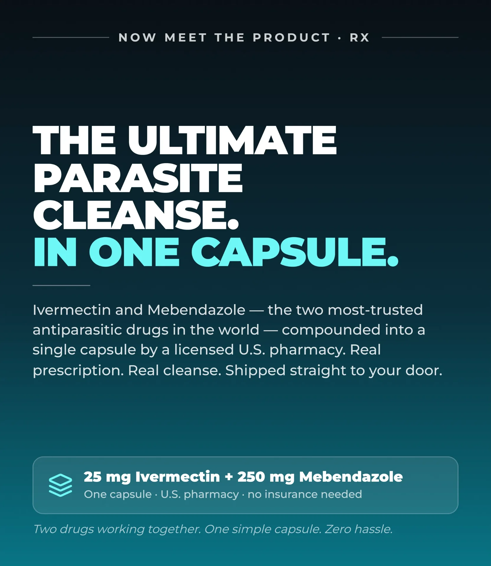 The Ultimate Parasite Cleanse — In One Capsule